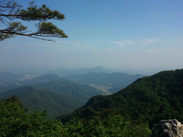 용문산 정상 이미지