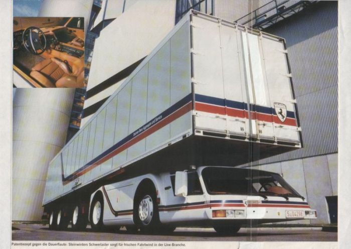 이제까지 볼 수 없었던 독특한 화물차량...Steinwinter supercargo | 인스티즈