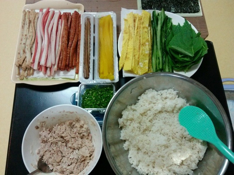 [김밥] 집에서 만든 스타일의 김밥들 | 인스티즈
