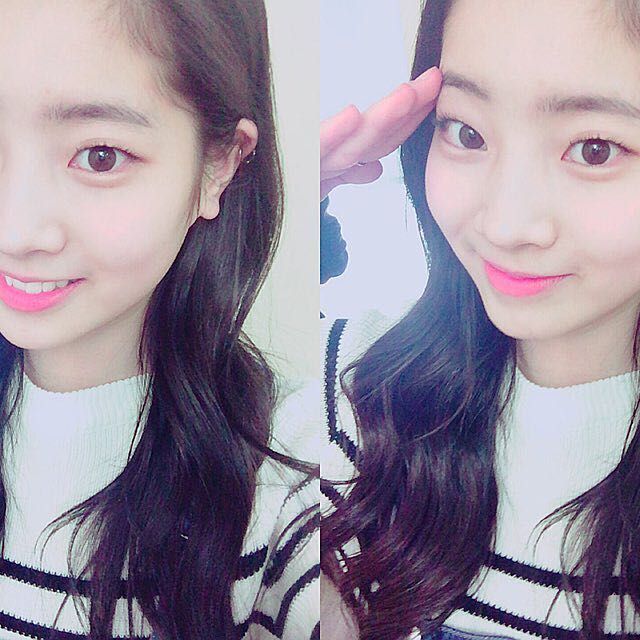 [트와이스] 피부가 두부처럼 하얀 둡둡 다현 짤들.jpg | 인스티즈