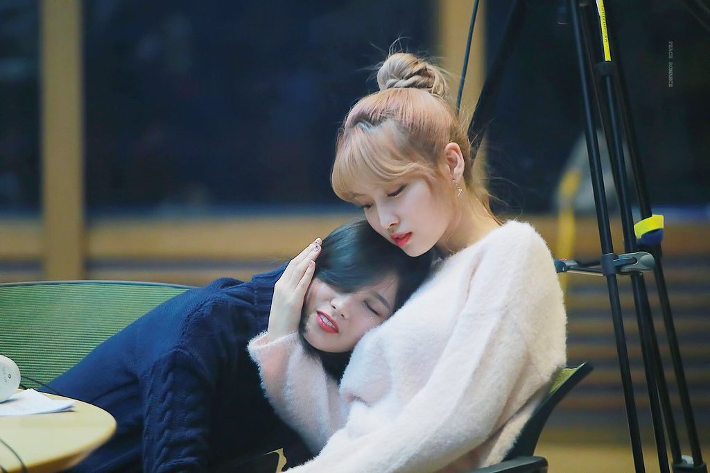 [트와이스] 현실친구 사나 모모.gif | 인스티즈