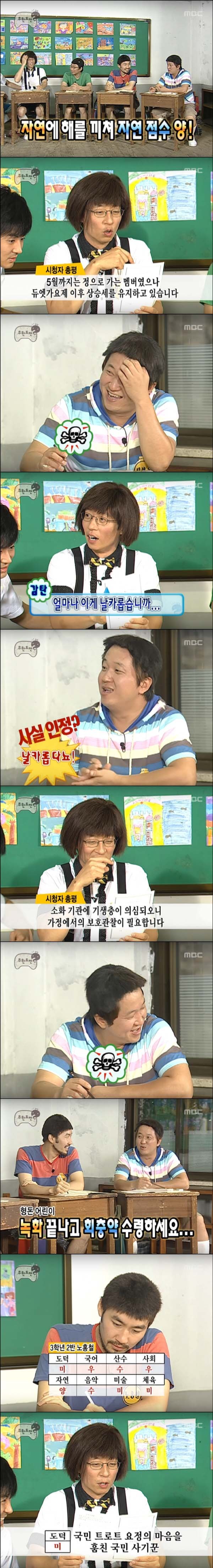 무한도전 여름방학특집 예능성적표.jpg | 인스티즈