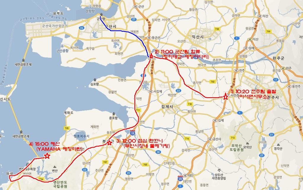 군산 청하대교 이미지