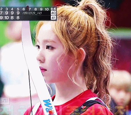 아이린 양궁.gif | 인스티즈