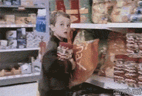 아이가 마트에서 진상부릴때 대처법.gif | 인스티즈