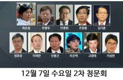 내일 최순실 청문회 불참석 하는 사람들 이유 | 인스티즈