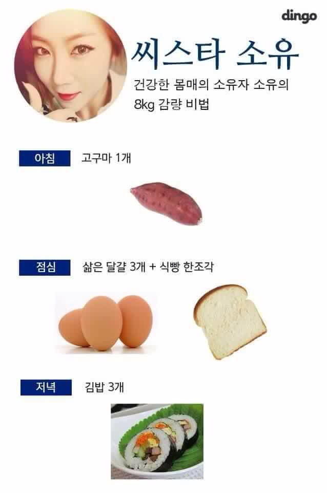 연예인들의 다이어트 식단 | 인스티즈