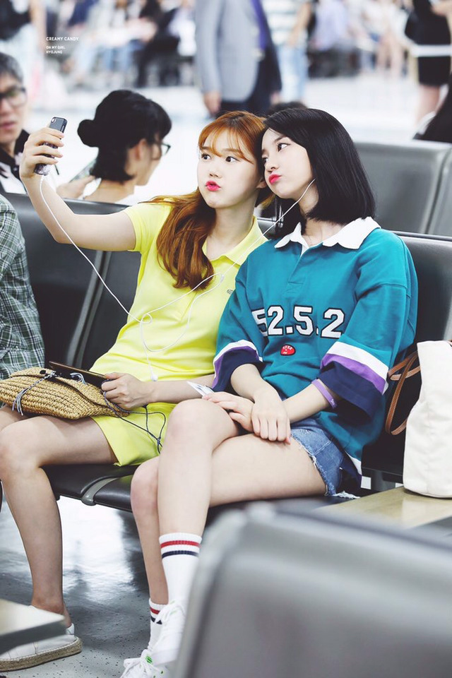 [오마이걸] 낮잠을 자고 싶지만 일은 해야하니 효정이 | 인스티즈