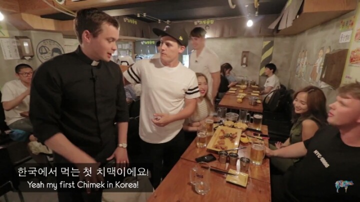 [영국남자] 영국신부님 홍대에서의 첫치맥 | 인스티즈