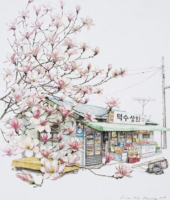 20년간 전국의 구멍가게를 그린 작가 | 인스티즈