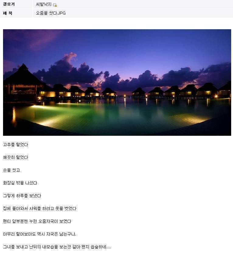 어느 한 디시인의 이야기.JPG | 인스티즈