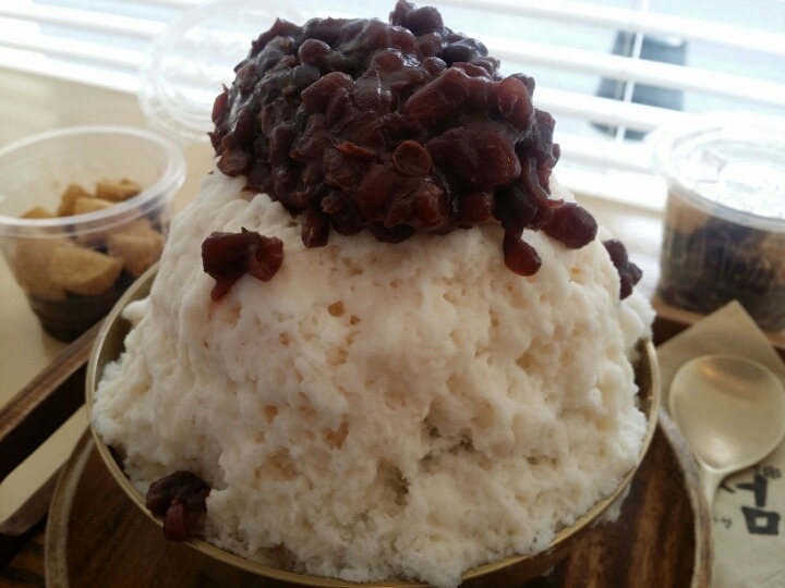 팥빙수 이미지