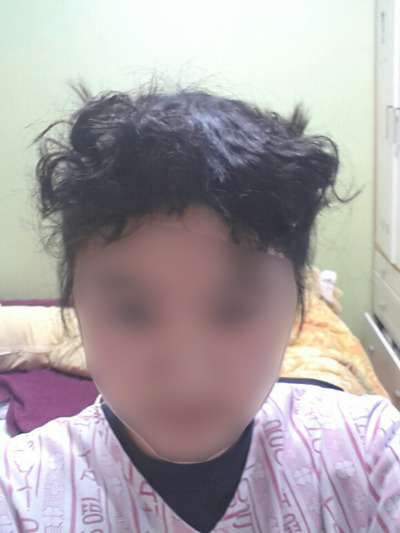 여고생의 집에서 하는 앞머리파마 | 인스티즈