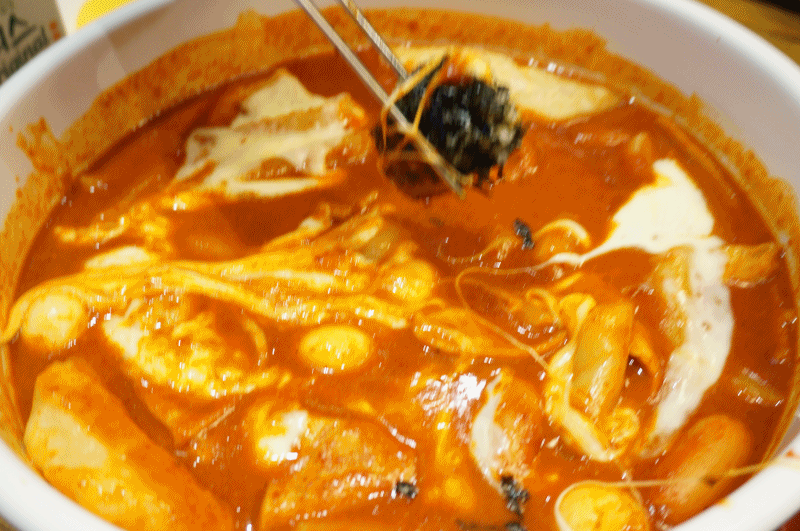 매운맛 오리지널 덜매운맛 착한맛 엽기떡볶이 움짤 gifjpg | 인스티즈