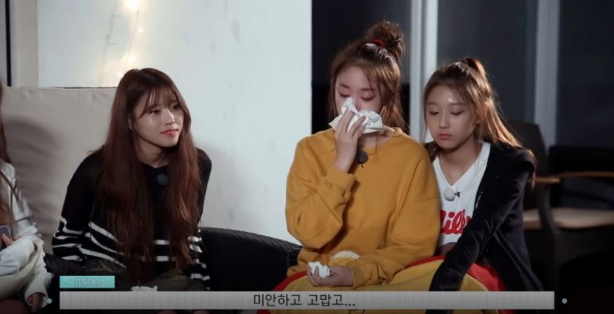 러블리즈 다이어리 시즌3 눈물 흘리는 서지수 양 | 인스티즈