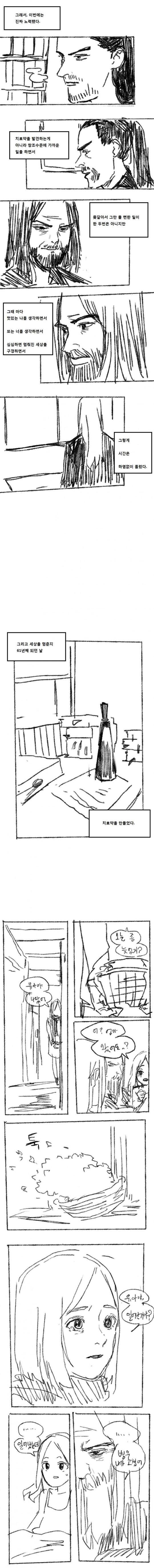 여자한테 인기있고 싶어 마법을 배웠던 미련한 마법사.manhwa | 인스티즈
