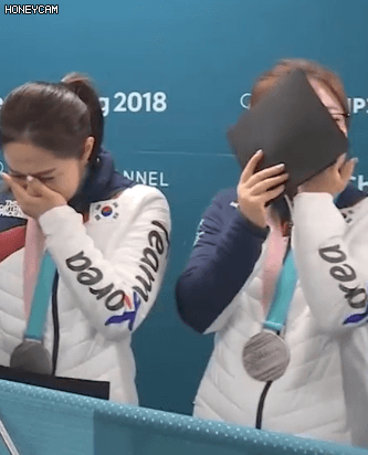 여컬링 은메달 수상이후 인터뷰ㅋㅋㅋㅋㅋㅋ.gif | 인스티즈