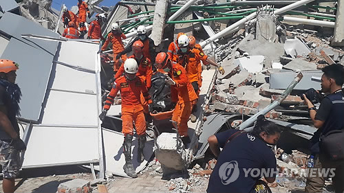 인니 정부"강진·쓰나미 사망자 844명으로 늘어"(속보) | 인스티즈