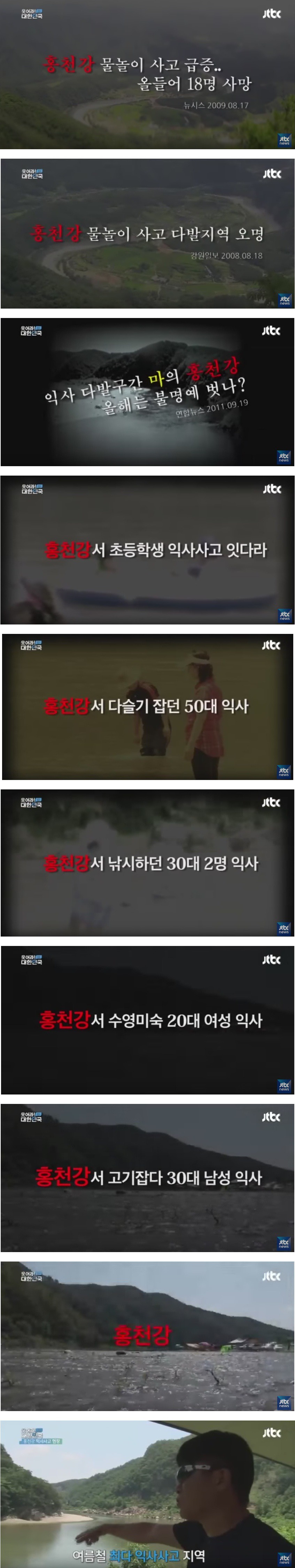 대한민국에서 익사사고가 가장 많이 발생하는 지역 | 인스티즈