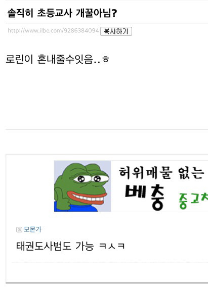 일베에 로린이를 검색해보았다 (혐오주의) | 인스티즈
