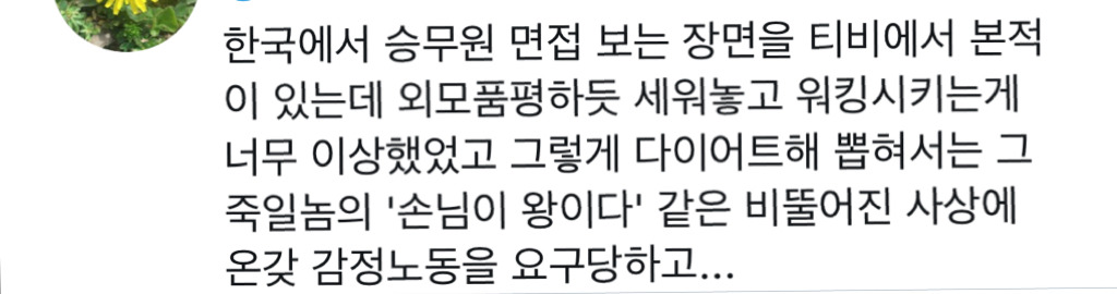 여권이 낮은 나라의 국적기일수록 승무원은 젊고 날씬하다.twt | 인스티즈
