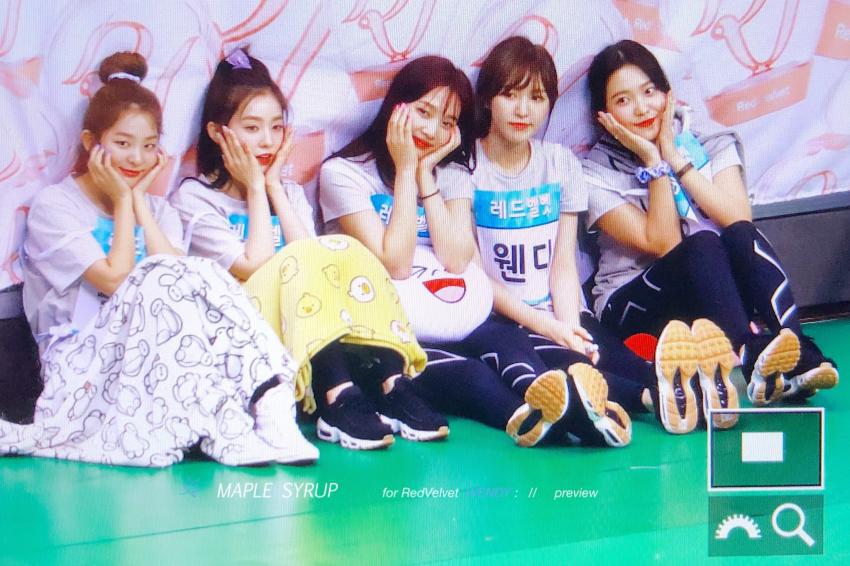 아육대 레드벨벳 파워 다운 고화질 직찍 | 인스티즈
