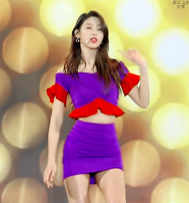 설현이의 라인.gif | 인스티즈