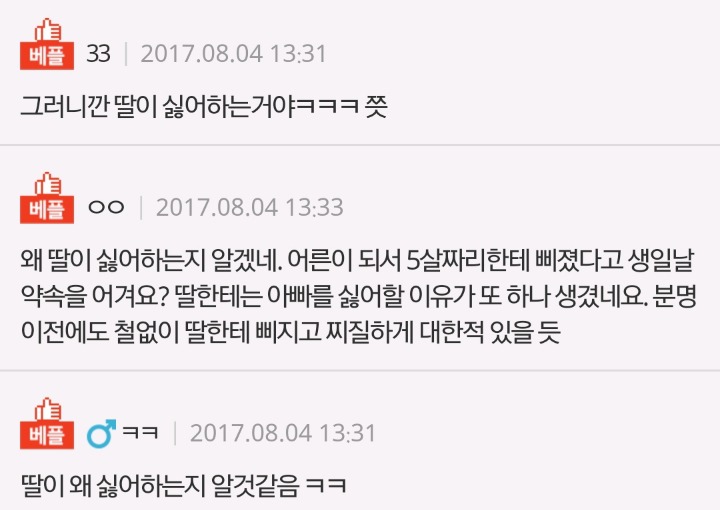 딸아이 생일파티 안왔다고 삐진와이프 어떻게생각하시나요? | 인스티즈