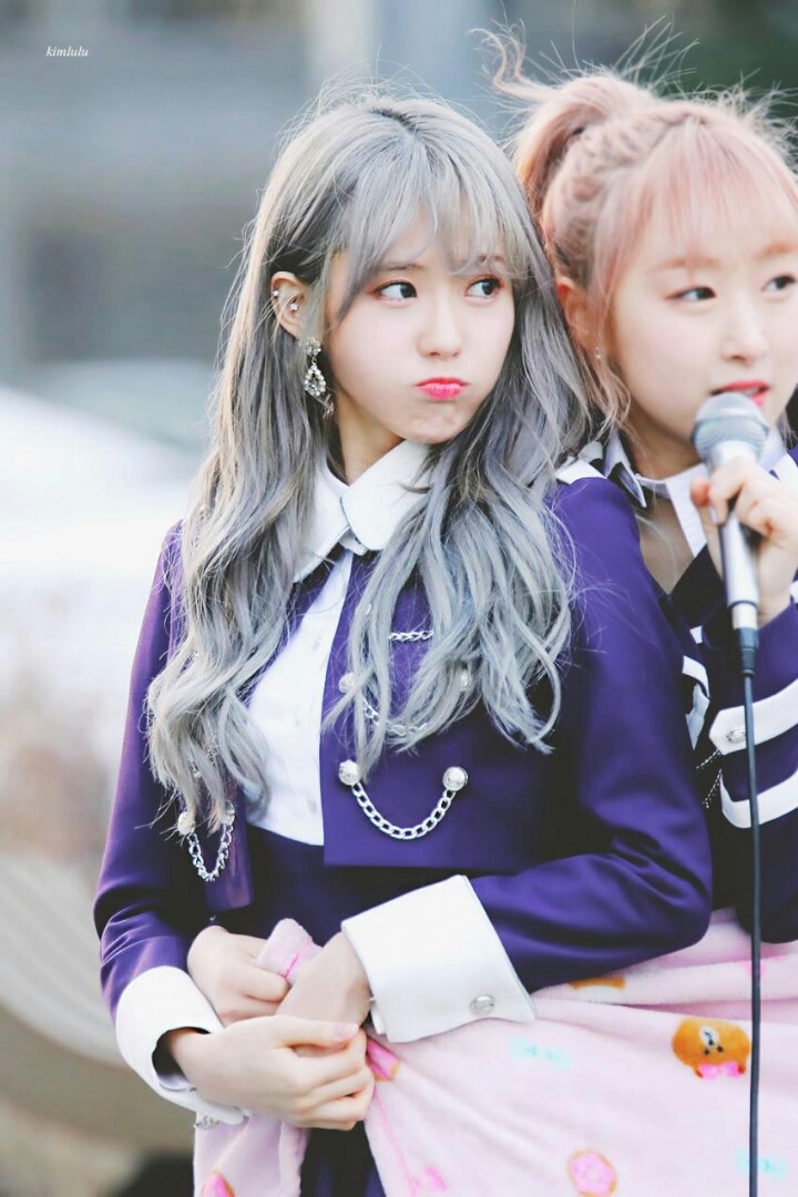우주소녀 비주얼 멤버 보설루 라인.gif | 인스티즈