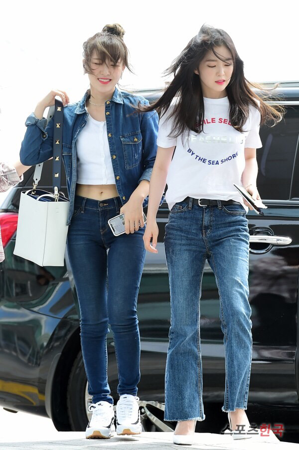 바람 부는 공항의 아이린.jpg | 인스티즈