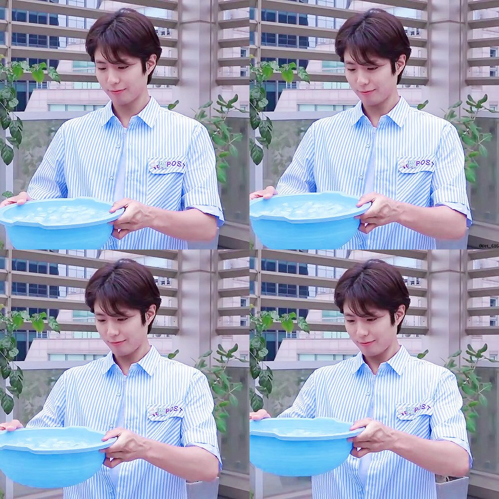 박보검 얼음물 뒤집어 쓴 얼굴 .gif | 인스티즈