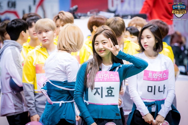 2018 아육대 비하인드 트와이스 사진 jyp | 인스티즈