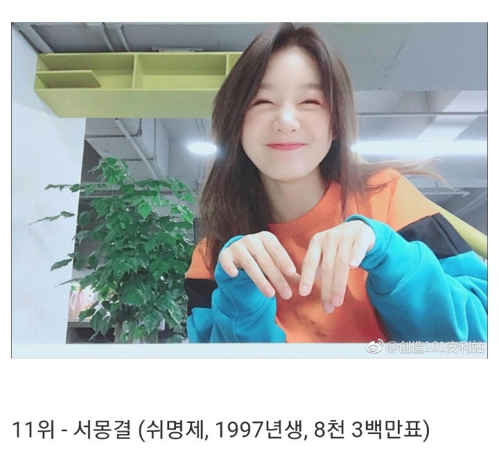 중국 프로듀스 창조 101최종 데뷔 11명 | 인스티즈