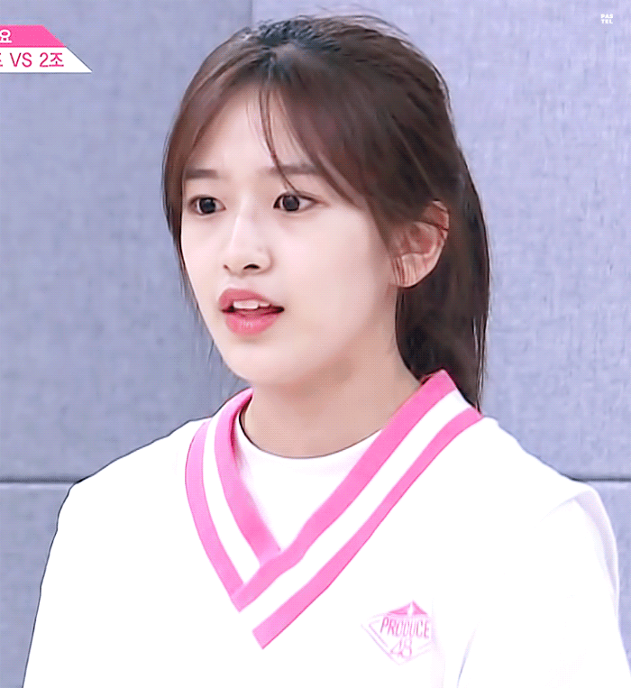 프로듀스48 4화 안유진.gif | 인스티즈