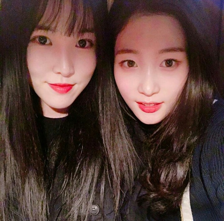 유채꽃(유주와 정채연).jpgif | 인스티즈