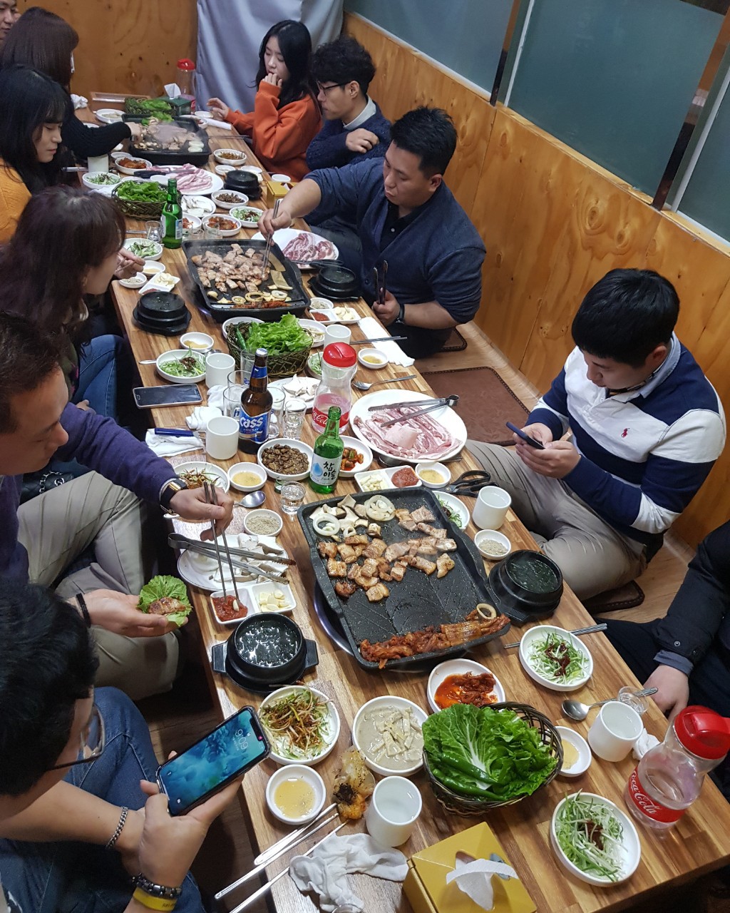 써스티 회식 사진 - 써스티(2,30,40대) - 하멜과 리사 (실용음악학원+녹음실+하멜아트홀:공연장) 써스티 회식 사진